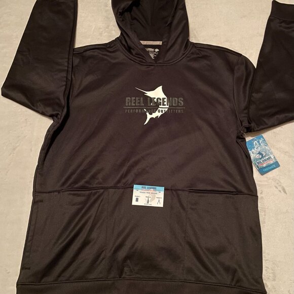 Reel Legends Black Hoodie - Picture 7 of 12